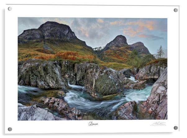 Glencoe in autumn Acrylic by JC studios LRPS ARPS