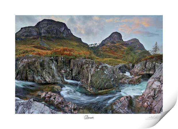 Glencoe in autumn Print by JC studios LRPS ARPS