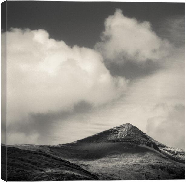 Clouds Over Ben More Canvas Print by Dave Bowman