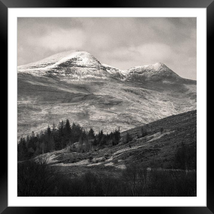 Mull Landscape Framed Mounted Print by Dave Bowman