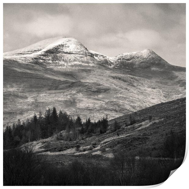 Mull Landscape Print by Dave Bowman