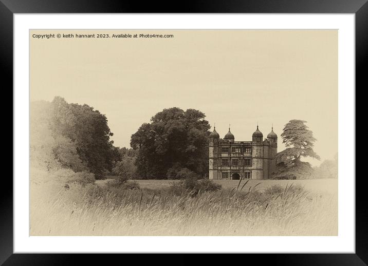Tixal Wide Gate House   Framed Mounted Print by keith hannant