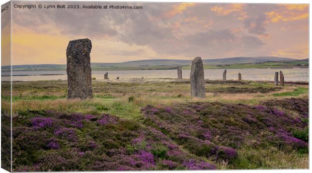 Orkney Ring of Brodgar Canvas Print by Lynn Bolt