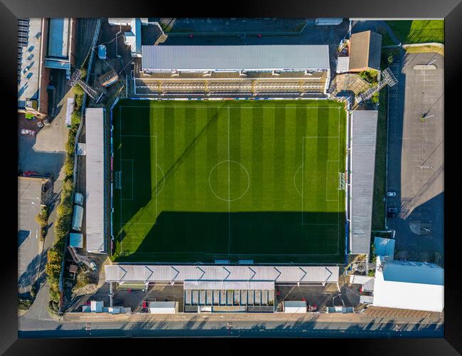 Hartlepool United Framed Print by Apollo Aerial Photography