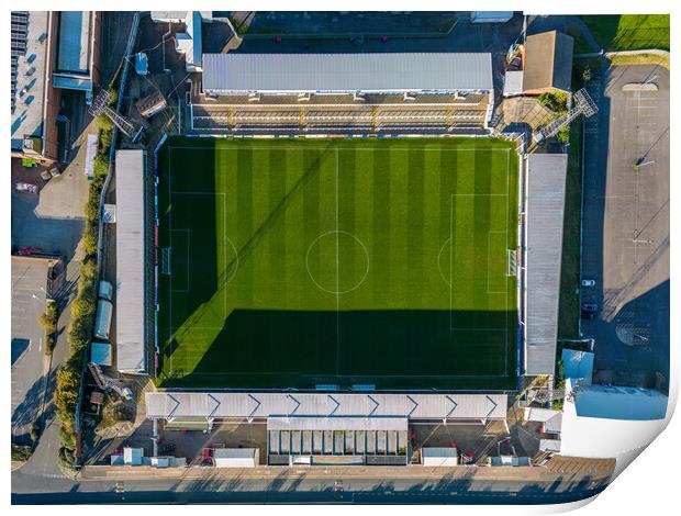 Hartlepool United Print by Apollo Aerial Photography