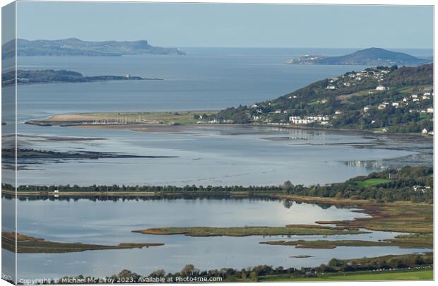 Lough Swilly - From Inlet to Atlantic. Canvas Print by Michael Mc Elroy