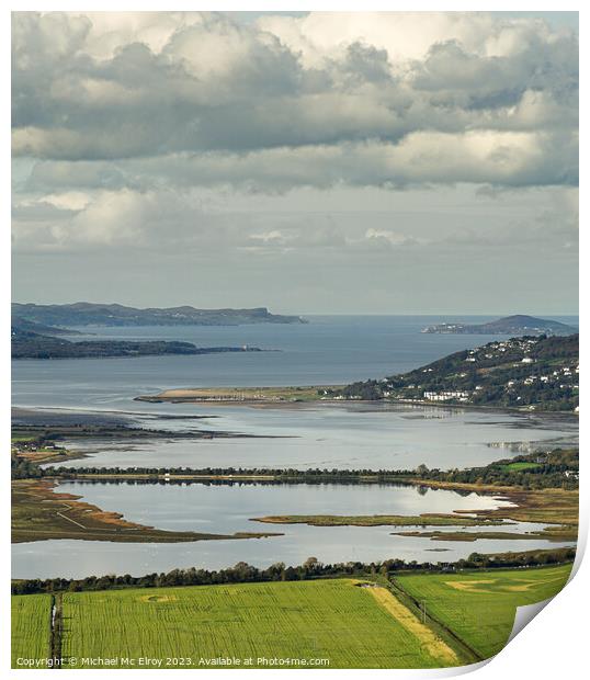 Lough Swilly, County Donegal, Ireland. Print by Michael Mc Elroy