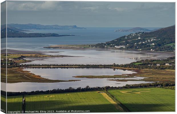 Lough Swilly View Canvas Print by Michael Mc Elroy