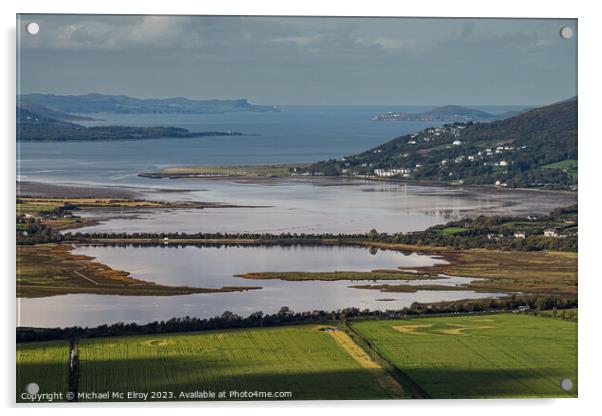 Lough Swilly View Acrylic by Michael Mc Elroy