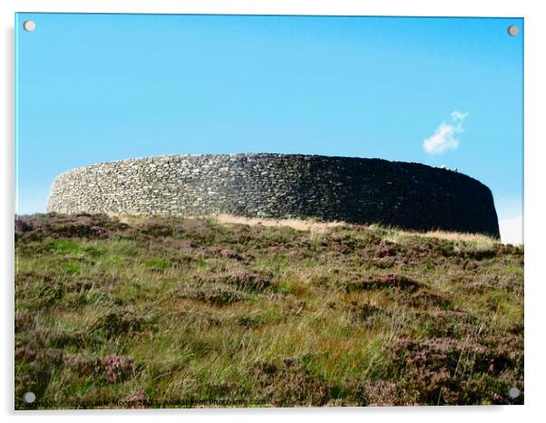 Griannan of Aileach Acrylic by Stephanie Moore