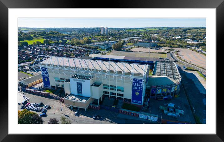 Leeds United Framed Mounted Print by Apollo Aerial Photography