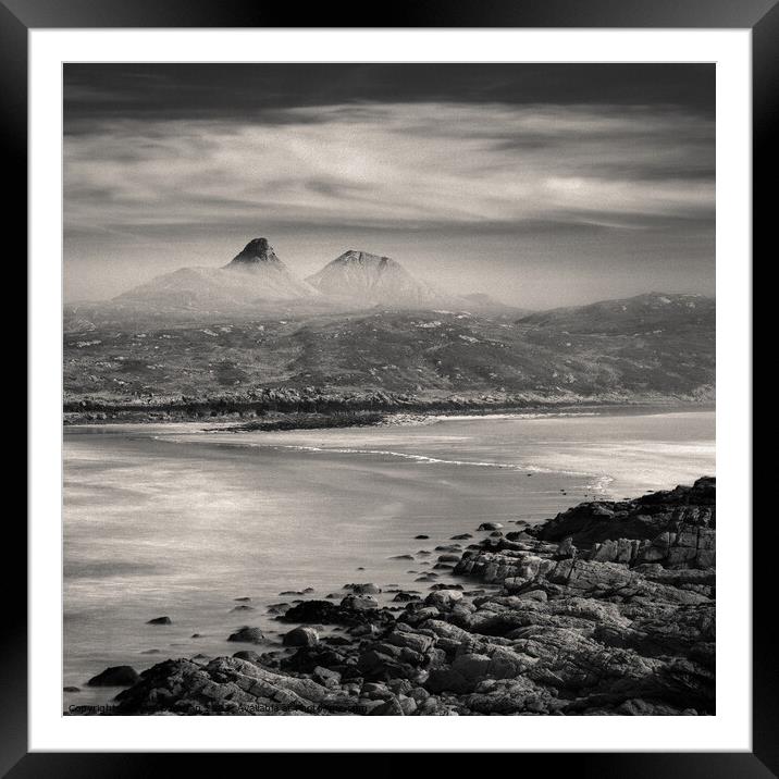 Achnahaird Bay Framed Mounted Print by Dave Bowman