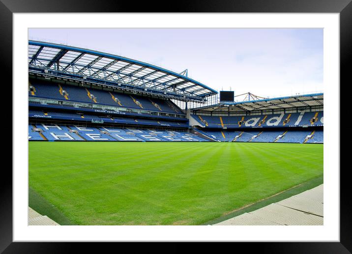 Chelsea FC Stamford Bridge West Stand Framed Mounted Print by Andy Evans Photos