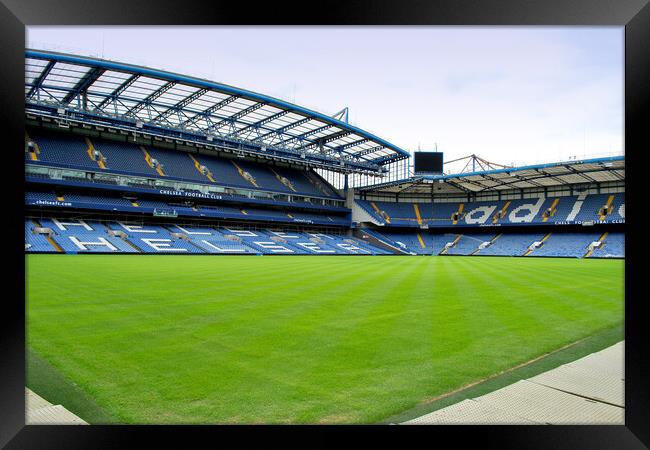 Chelsea FC Stamford Bridge West Stand Framed Print by Andy Evans Photos