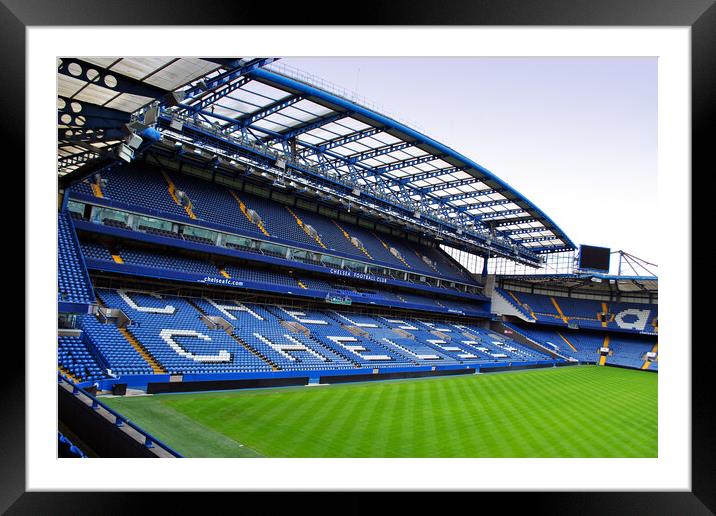 Chelsea FC Stamford Bridge West Stand Framed Mounted Print by Andy Evans Photos