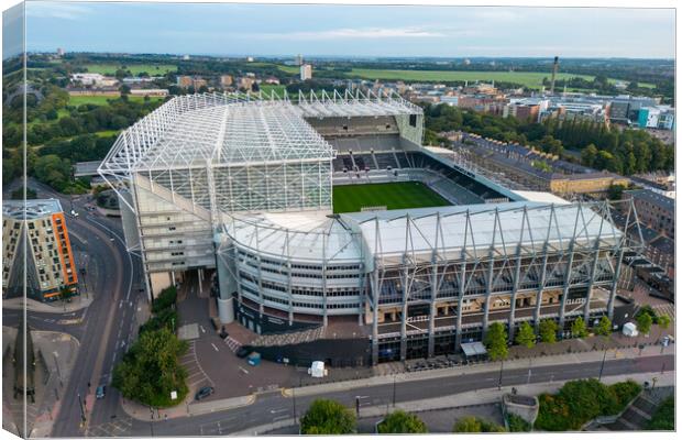 St James Park Canvas Print by Apollo Aerial Photography