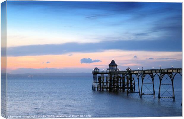 Clevedon Skies Canvas Print by RJ Bowler