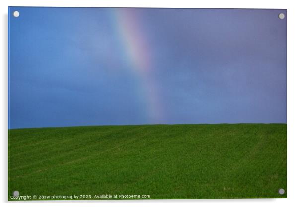 Rainbow's End. Acrylic by 28sw photography