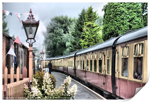 Summer at Severn Valley Railway Print by RJ Bowler