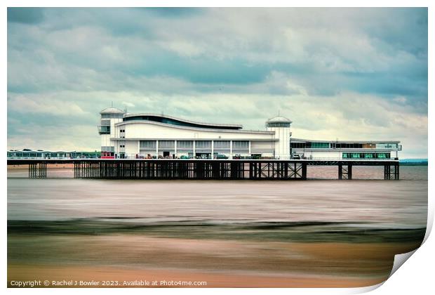 Grand Pier at Weston super Mare Print by RJ Bowler