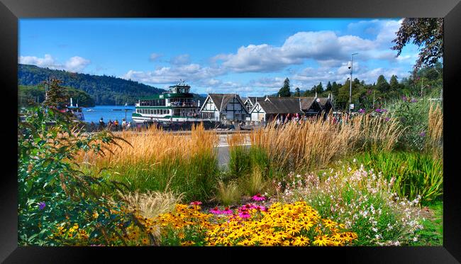 Bowness on Windermere  Framed Print by Alison Chambers