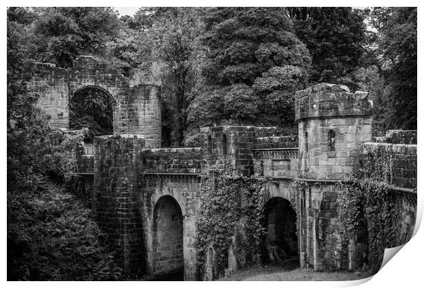 Culzean Faux Ruins Print by Gareth Burge Photography