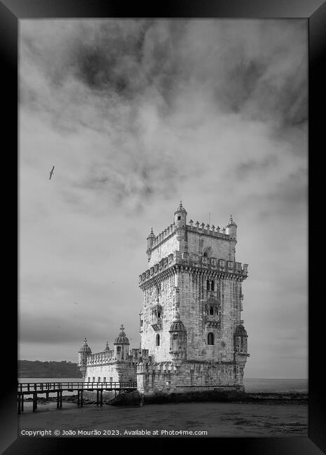 Torre de Belém Framed Print by João Mourão
