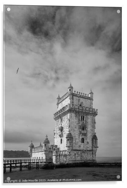 Torre de Belém Acrylic by João Mourão
