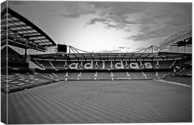 Chelsea Stamford Bridge Matthew Harding North Stand Canvas Print by Andy Evans Photos