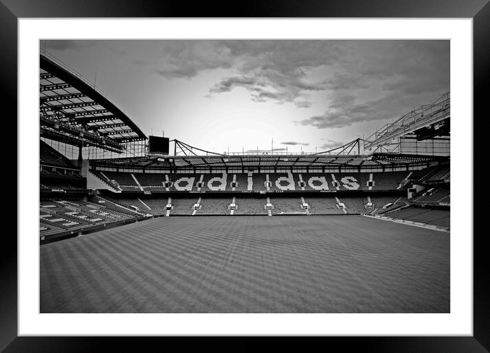Chelsea Stamford Bridge Matthew Harding North Stand Framed Mounted Print by Andy Evans Photos