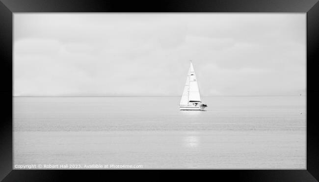 Sail Away Framed Print by Robert Hall