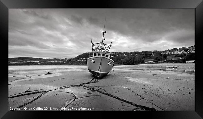 Tide's Out Framed Print by Ian Collins