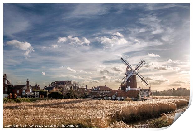 Cley next the Sea  Norfolk  Print by Jim Key