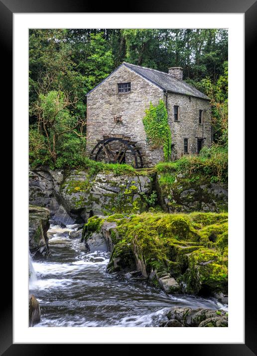 The Old Watermill Framed Mounted Print by David Tinsley
