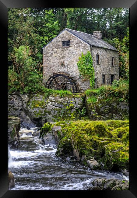 The Old Watermill Framed Print by David Tinsley
