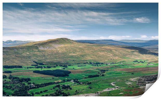 Whernside - Iconic Yorkshire 3 Peaks Landscape Print by Paul Grubb