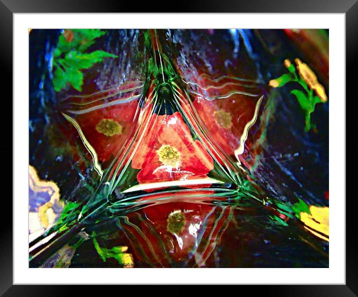 Abstract 830 Framed Mounted Print by Stephanie Moore