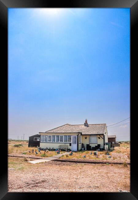 Dungeness  Framed Print by Simon Connellan