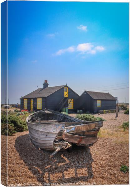 Dungeness Canvas Print by Simon Connellan