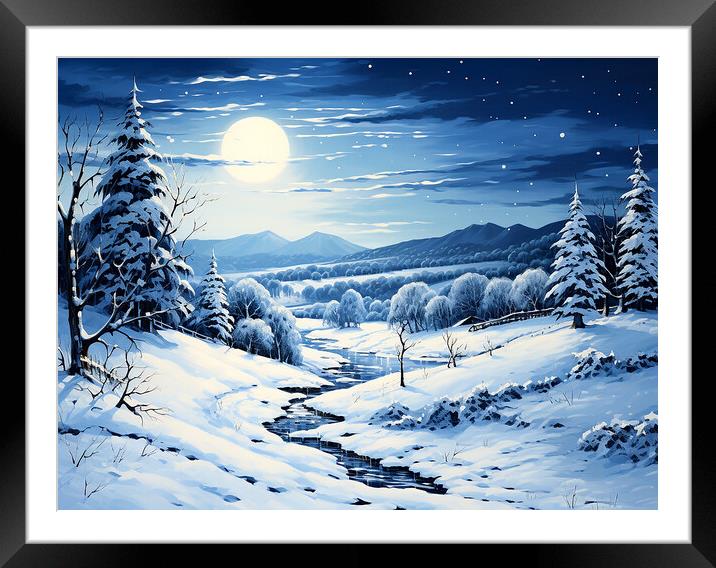 Merry Christmas 2023 Framed Mounted Print by Steve Smith