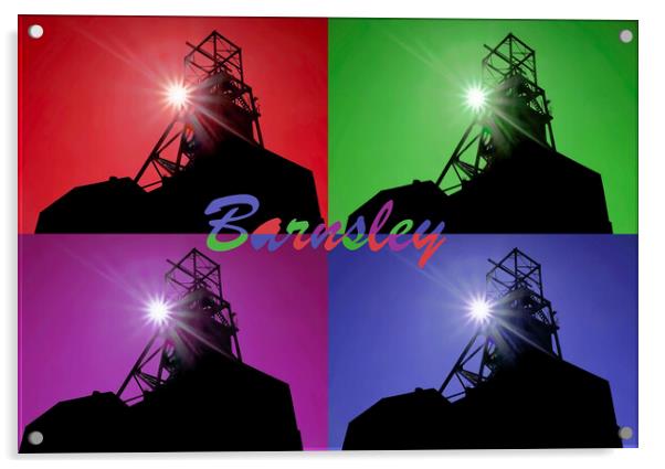 Barnsley Acrylic by Alison Chambers