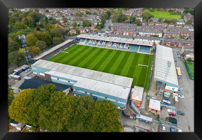 Rochdale AFC Framed Print by Apollo Aerial Photography