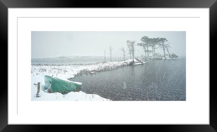Whiteout at Assynt Framed Mounted Print by JC studios LRPS ARPS