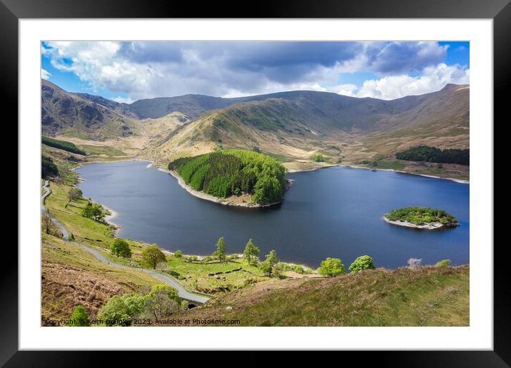 Mardale Head and Haweswater Framed Mounted Print by Keith Douglas