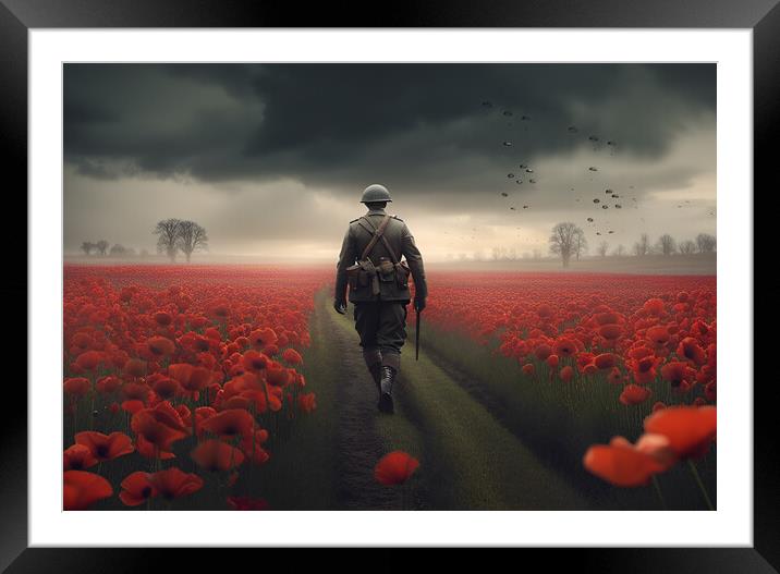 For the Paras Framed Mounted Print by J Biggadike