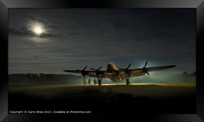 Avro Lancaster Bomber  'Just Jane' Framed Print by Garry Bree