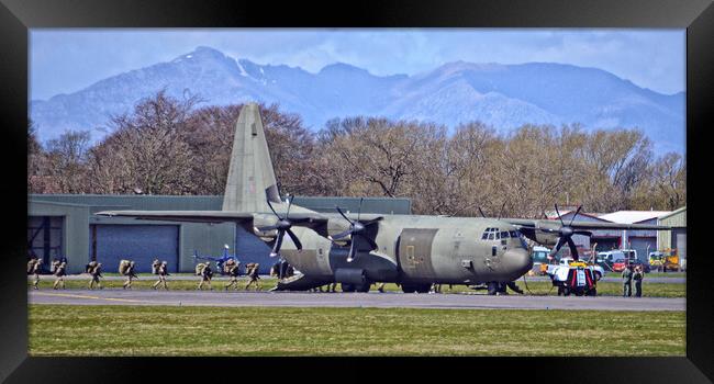 Royal Air Force C-130J Hercules Framed Print by Allan Durward Photography