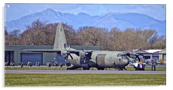 Royal Air Force C-130J Hercules Acrylic by Allan Durward Photography
