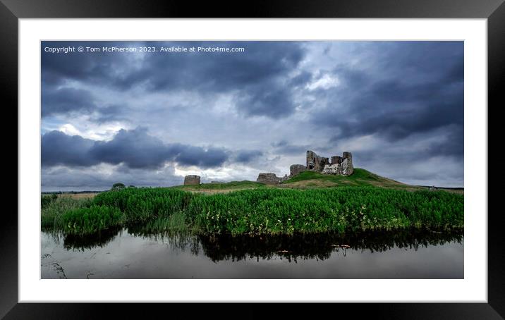 Historic Duffus Castle Moray Framed Mounted Print by Tom McPherson