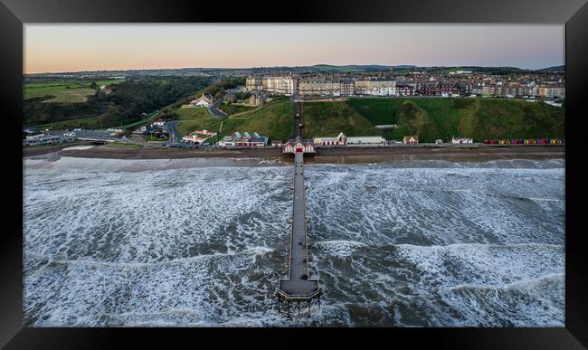Saltburn by the Sea Framed Print by Apollo Aerial Photography